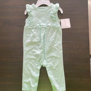 NWT 9 month girl jumper aqua sea green brand Starting Out